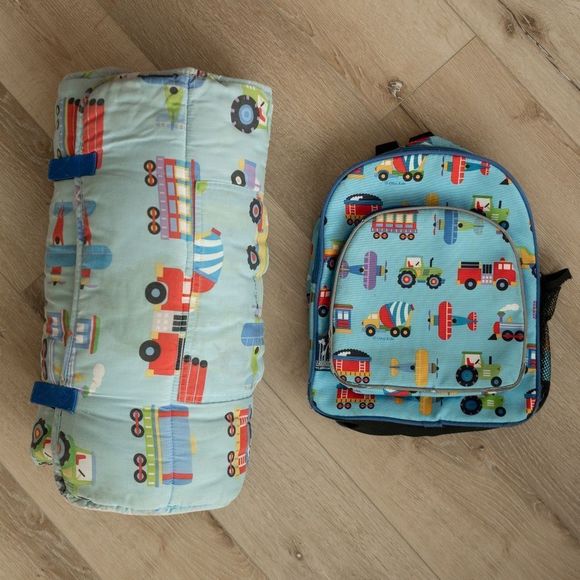 Wildkin Other - Wildkin Vehicle Nap Mat and Toddler Backpack
